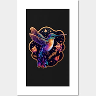 Hummingbird among the Stars 3 Posters and Art